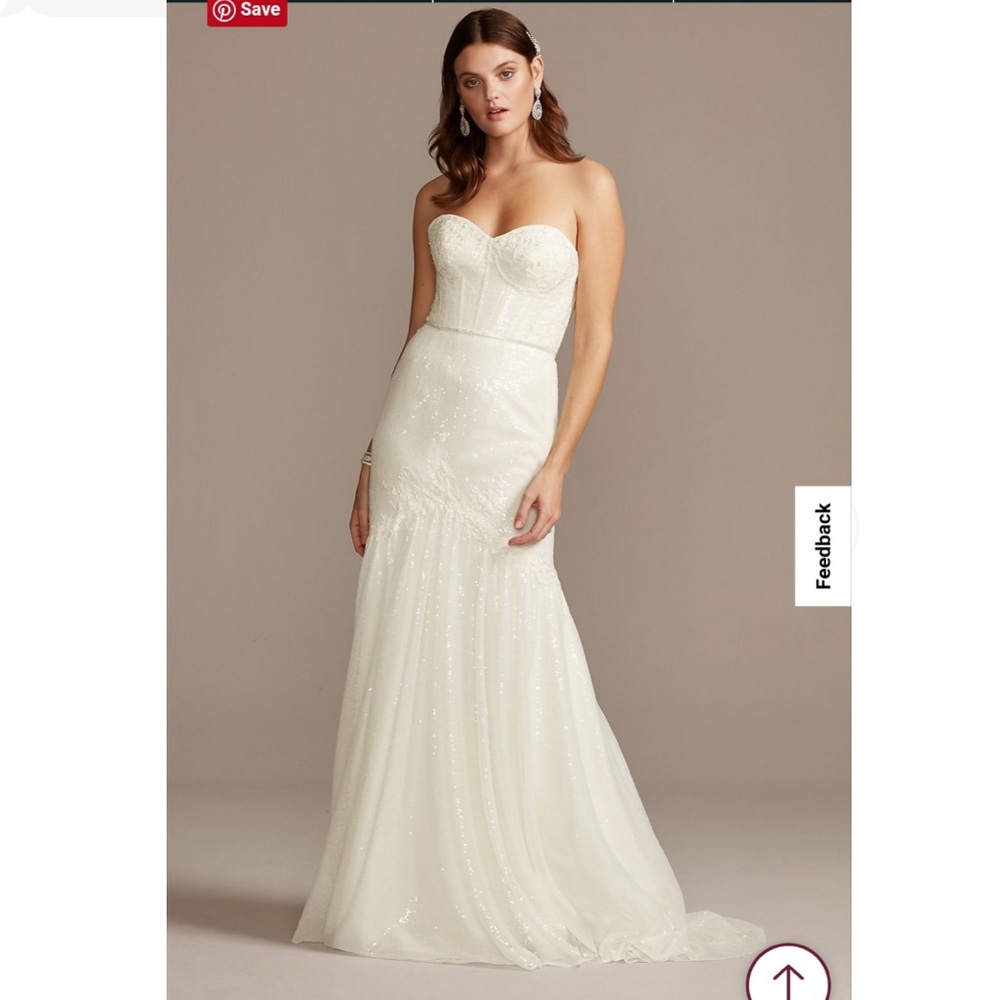 David’s Bridal Galina Signature wedding gown